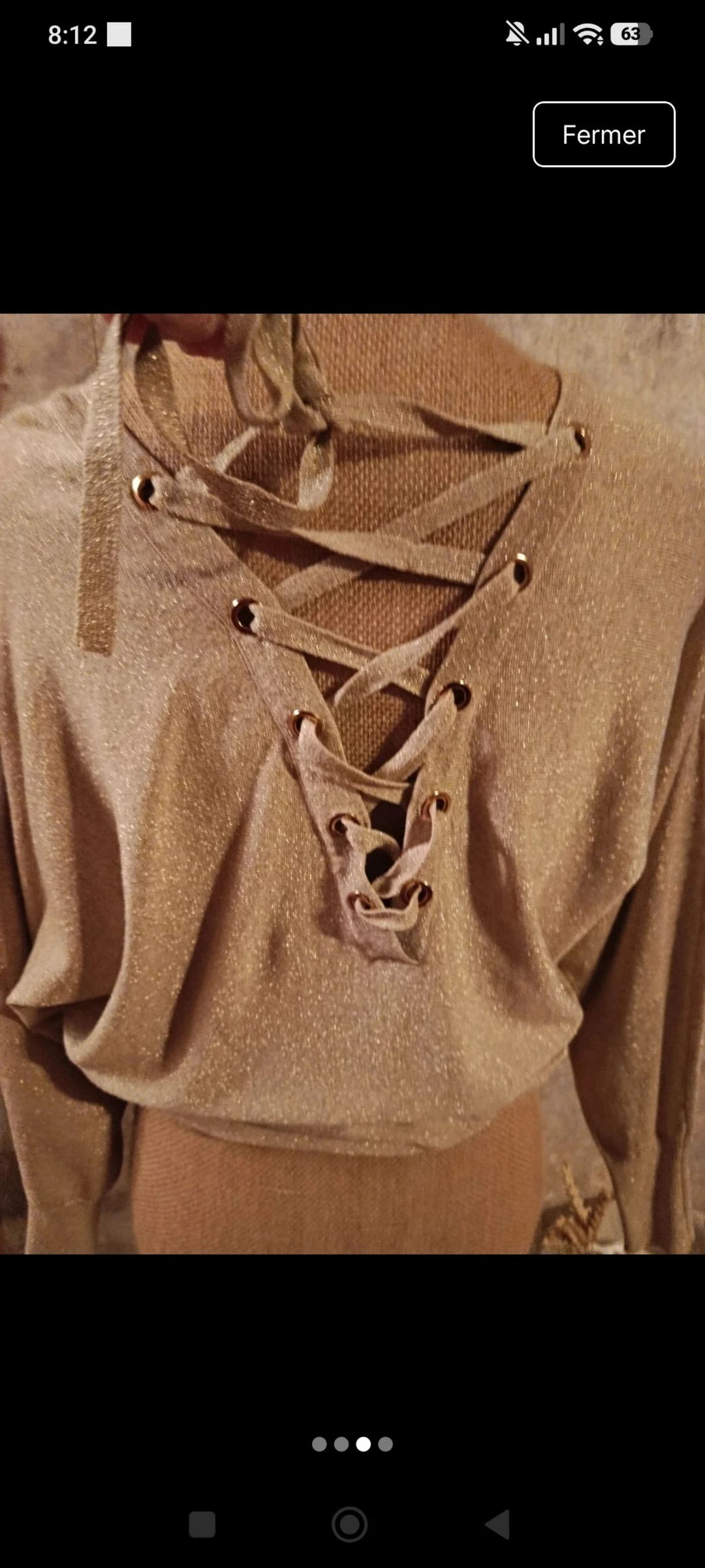 Pull léger pailleté  – photo 3